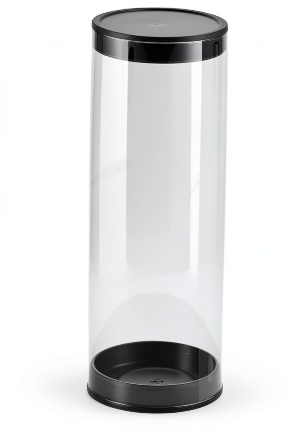 TWZKXC Transparent Golf Ball Case Portable Clear Tubes Set 3 Pack-2