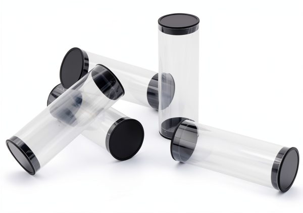 TWZKXC Transparent Golf Ball Case Portable Clear Tubes Set 3 Pack-4
