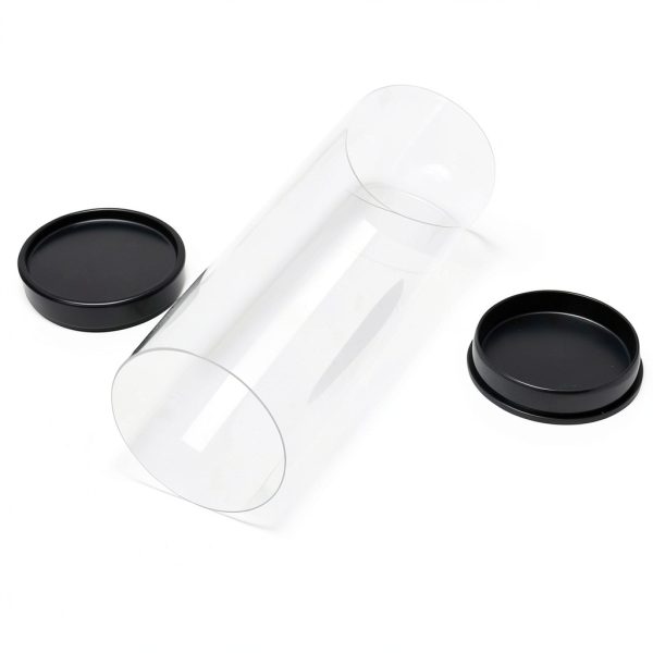 TWZKXC Transparent Golf Ball Case Portable Clear Tubes Set 3 Pack-7