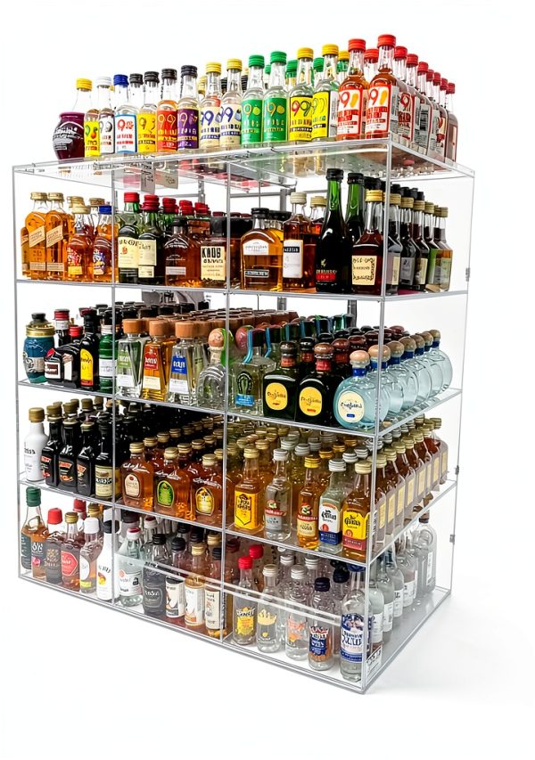 RCS Plastics Mini12 12‑Compartment Heavy‑Duty Acrylic Display Case-7
