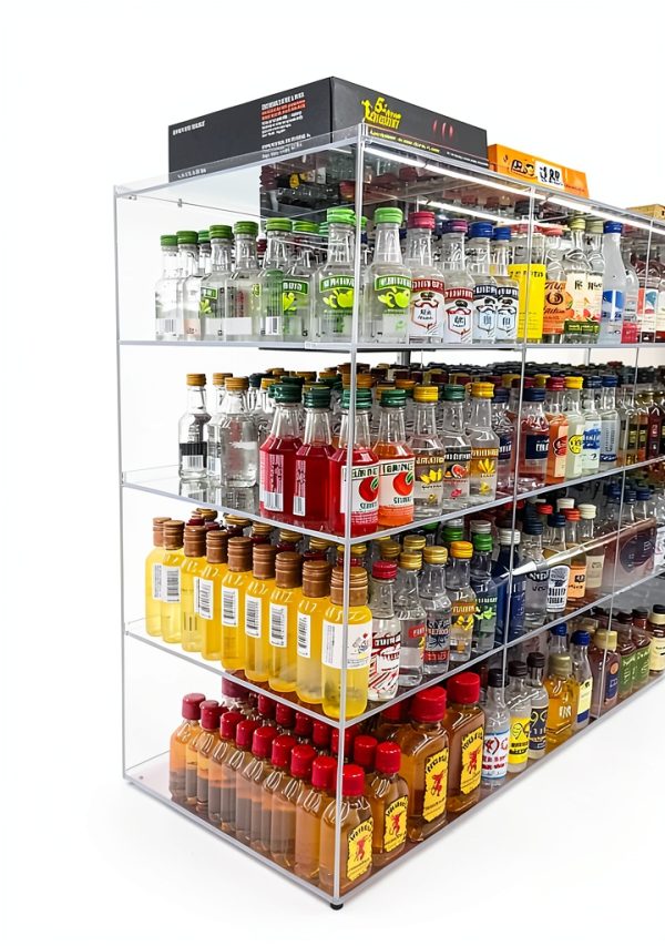 RCS Plastics Mini12 12‑Compartment Heavy‑Duty Acrylic Display Case-2