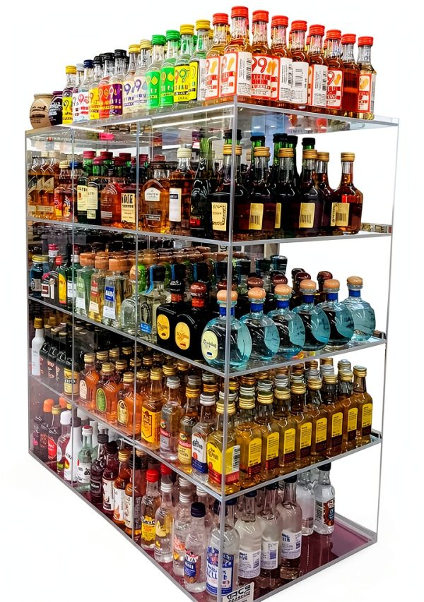 RCS Plastics Mini12 12‑Compartment Heavy‑Duty Acrylic Display Case-0