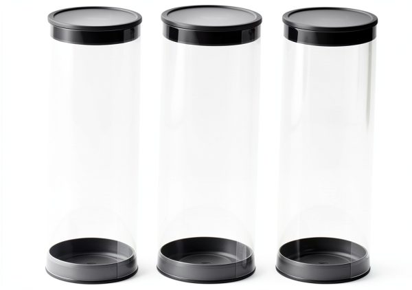 TWZKXC Transparent Golf Ball Case Portable Clear Tubes Set 3 Pack-8
