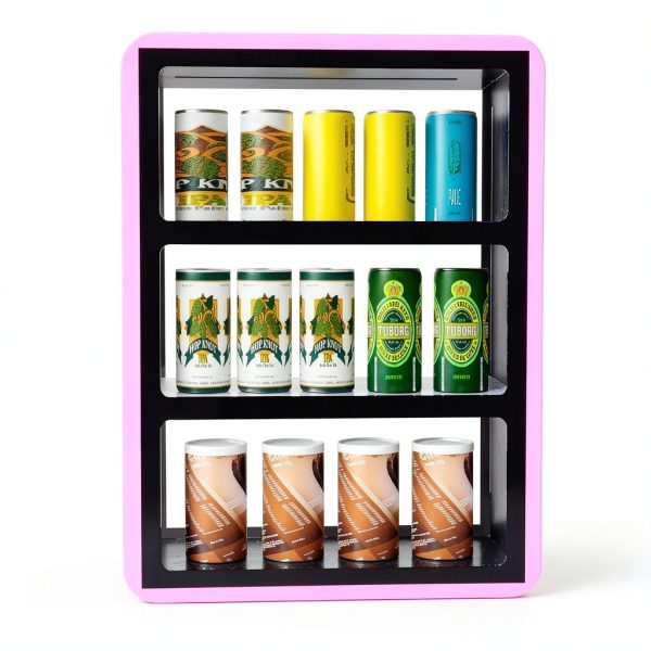 11.8" W x 6.2" D x 15.7" H - Retail Illuminated Acrylic Countertop Showcase with Lock，Adjustable Color & Brightness-0