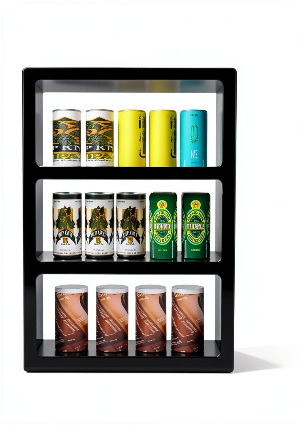 11.8" W x 6.2" D x 15.7" H - Retail Illuminated Acrylic Countertop Showcase with Lock，Adjustable Color & Brightness-4